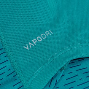 Mens Ireland Poly Training Singlet Green/Blue