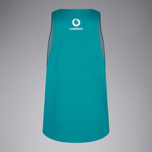 Mens Ireland Poly Training Singlet Green/Blue