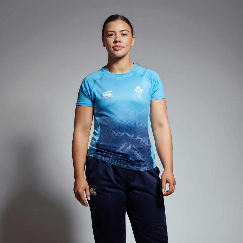 Womens Ireland Superlight Training T-Shirt Blue