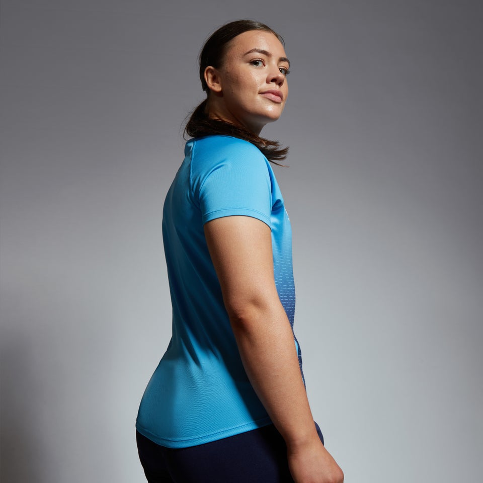 Womens Ireland Superlight Training T-Shirt Blue