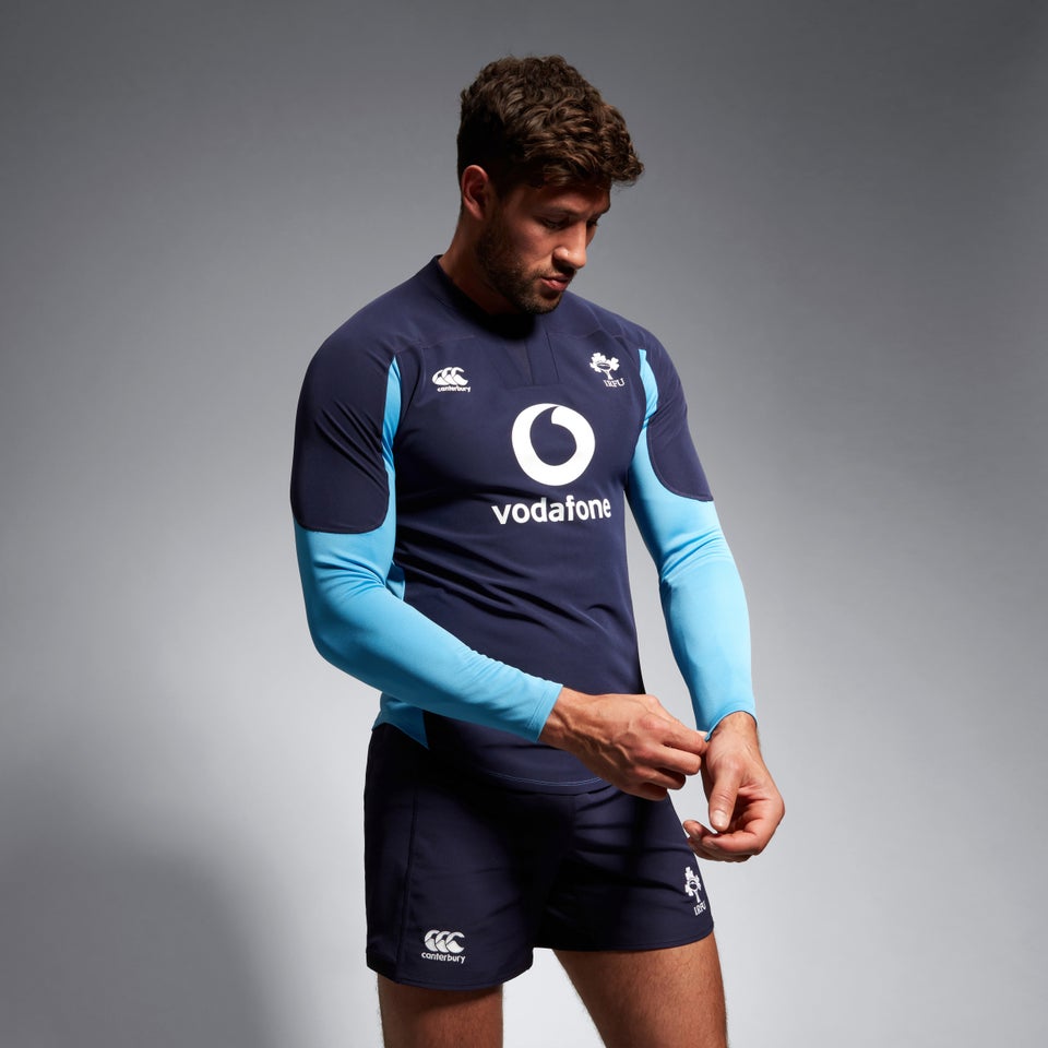 Mens Ireland Tech Drill Top Blue