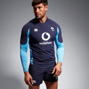 Mens Ireland Tech Drill Top Blue