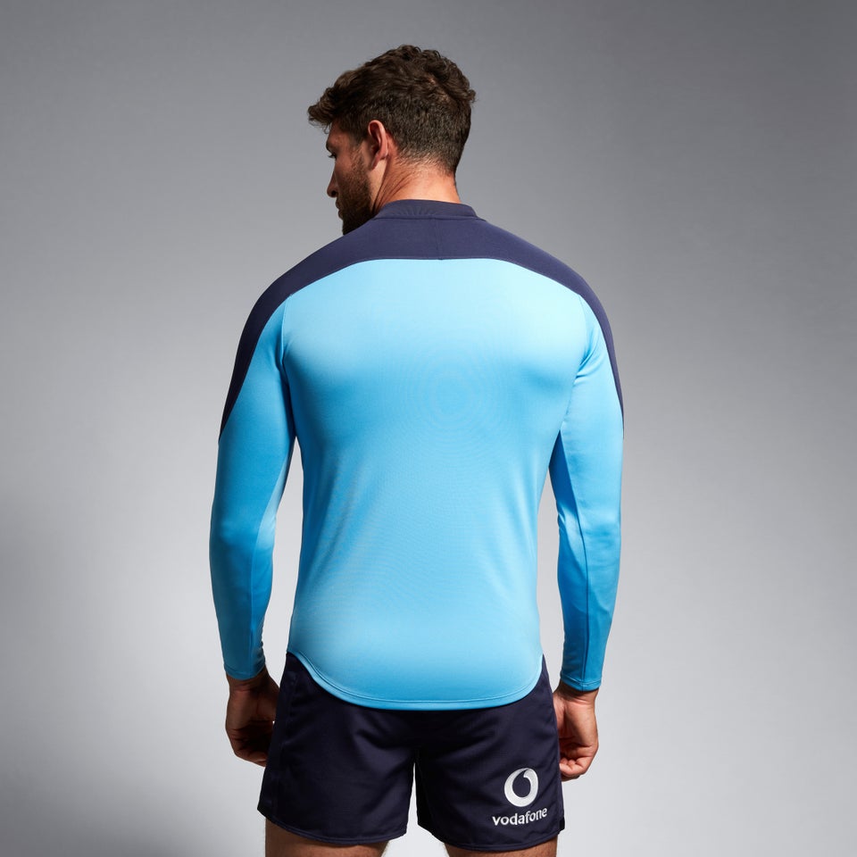 Mens Ireland Tech Drill Top Blue
