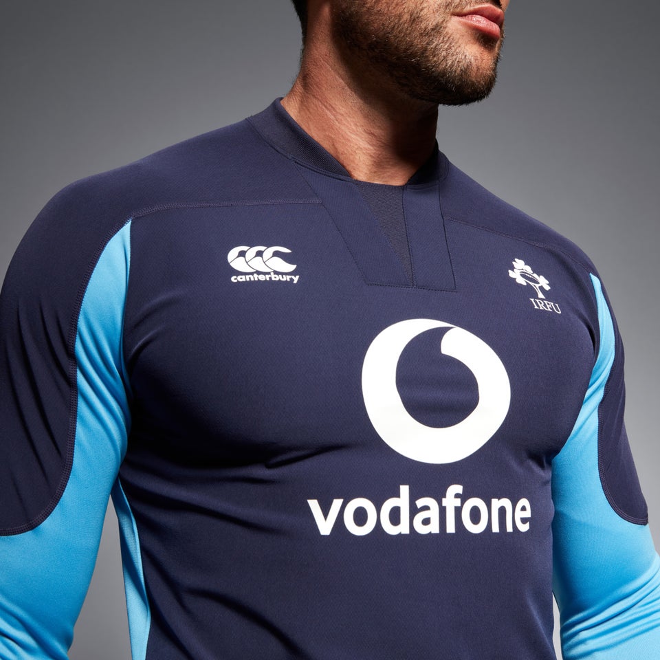 Mens Ireland Tech Drill Top Blue