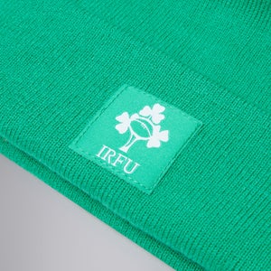 Adult Unisex Ireland Bobble Hat Green/White