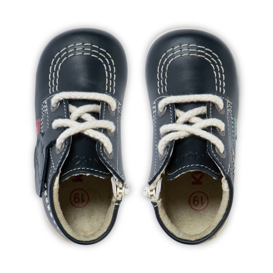 Baby Kick Hi Leather Navy