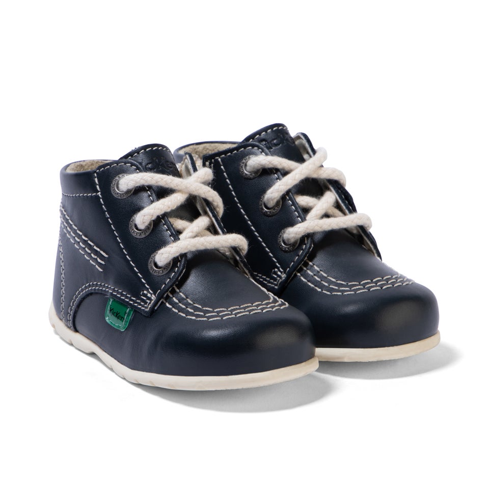 Baby Kick Hi Leather Navy