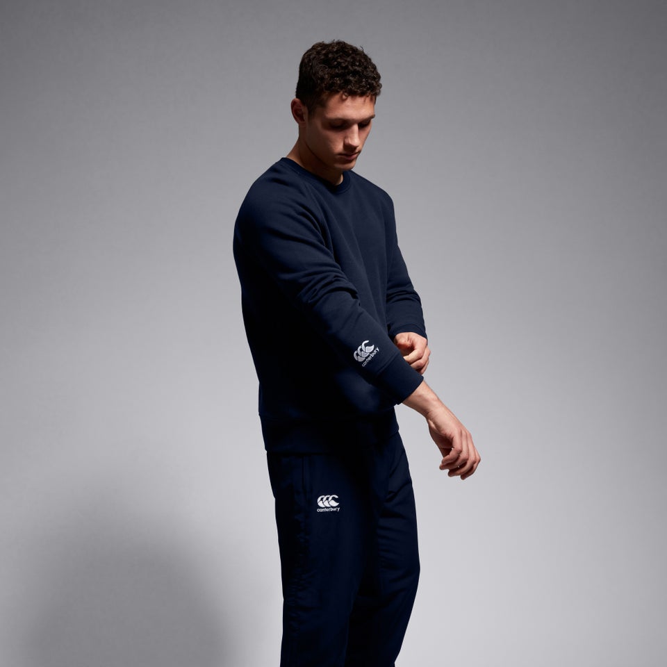Men'S Club Crew Sweatshirt Navy