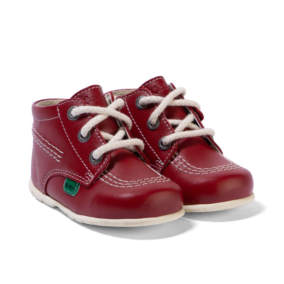 Baby Kick Hi Leather Red