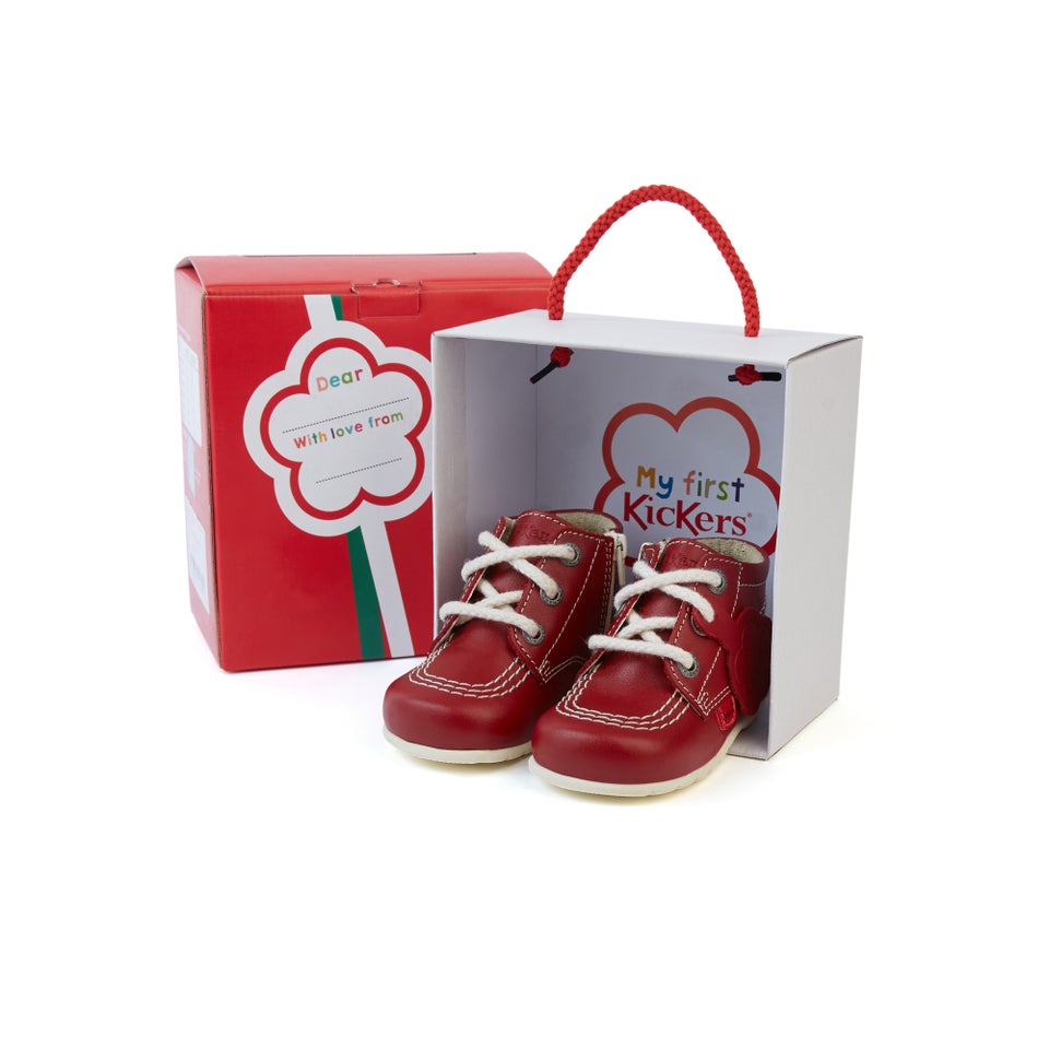 Baby Kick Hi Leather Red