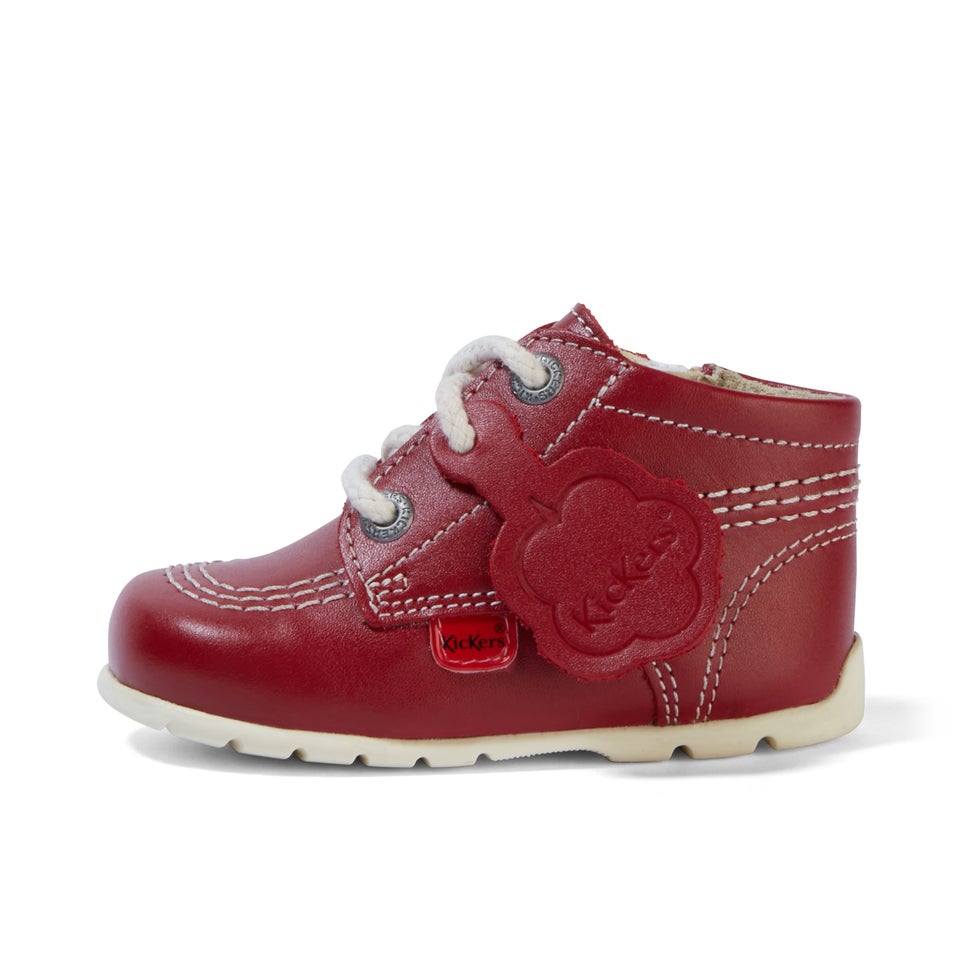 Baby Kick Hi Leather Red
