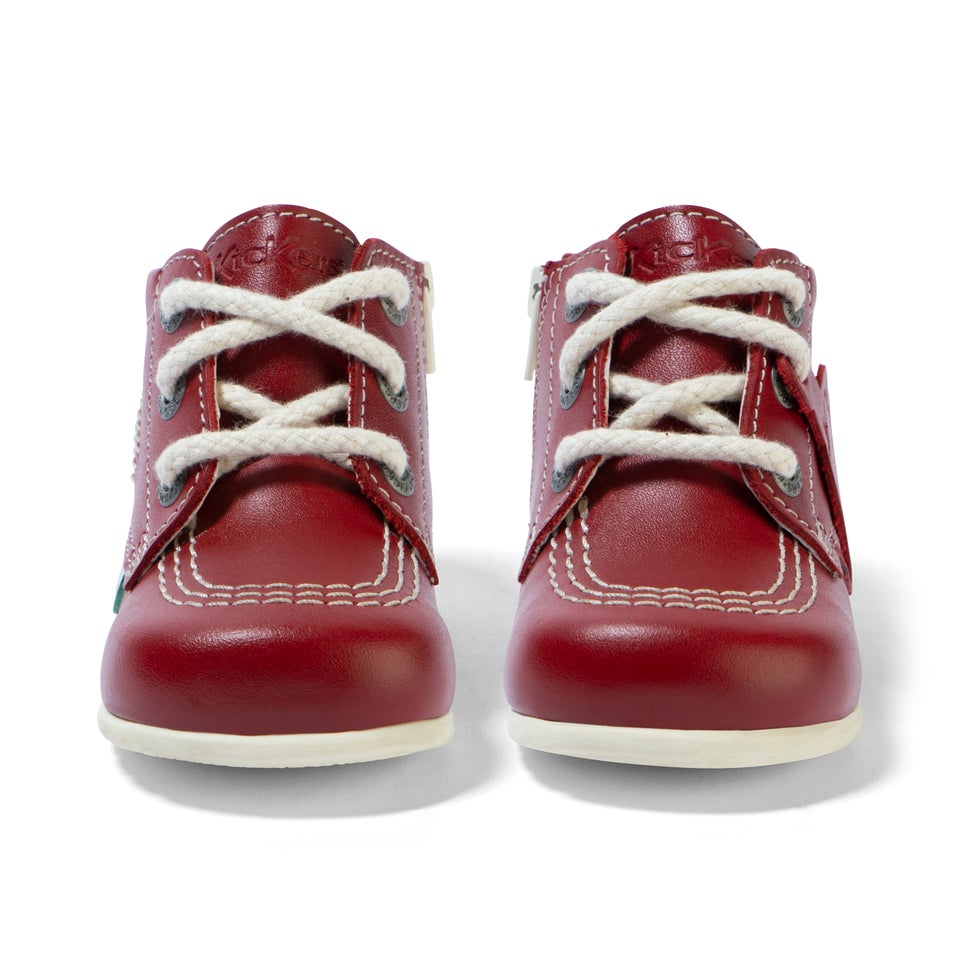 Baby Kick Hi Leather Red