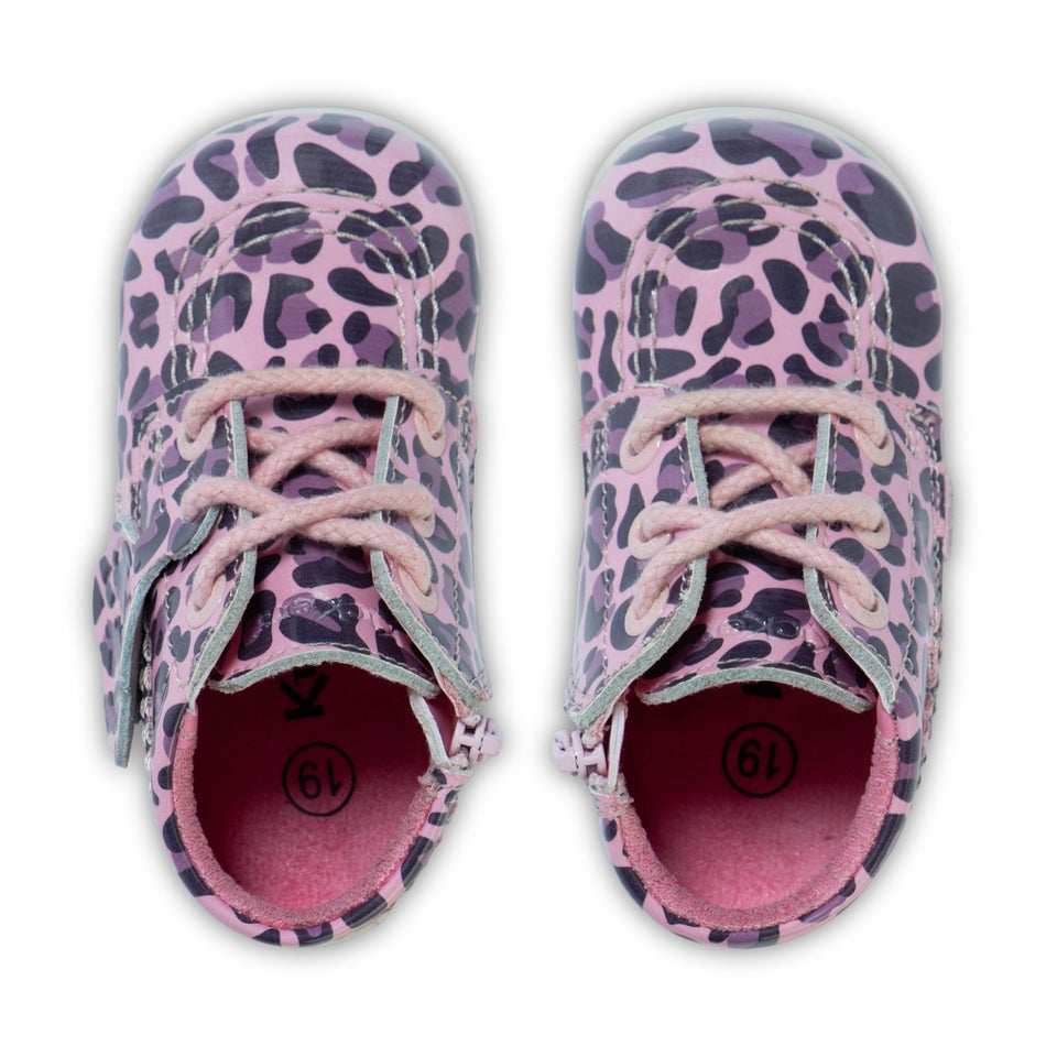 Baby Kick Hi Leather Pink