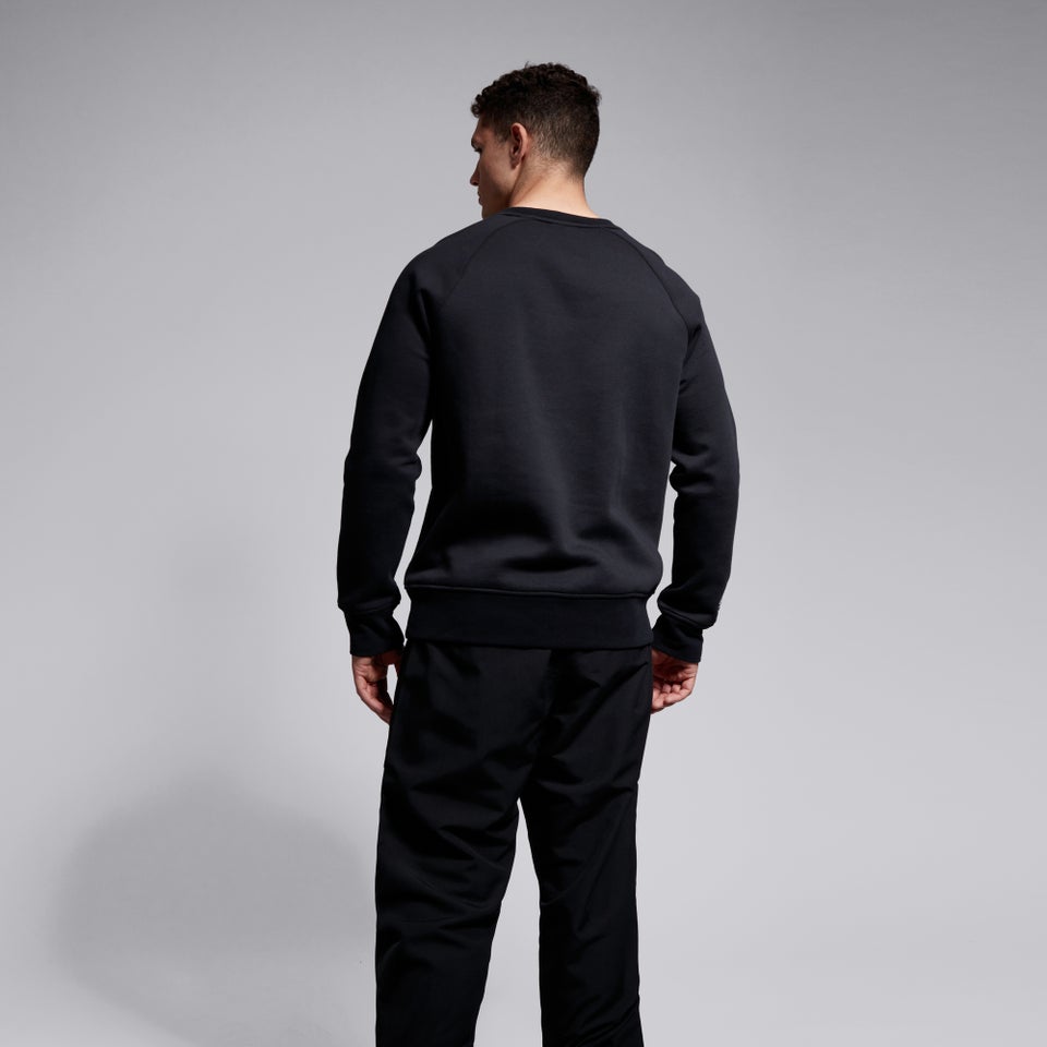 Mens Club Crew Sweatshirt Black