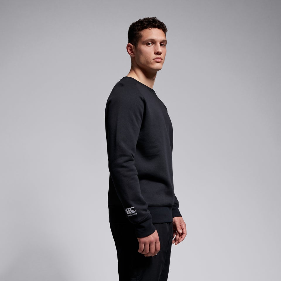 Mens Club Crew Sweatshirt Black
