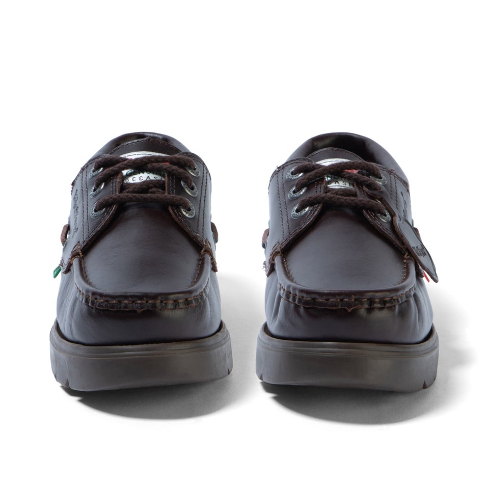 Adult Unisex Lennon Boatshoe Leather Brown