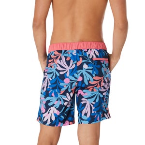 Combinaison modèle court à motif imprimé Bondi 20 po pour hommes, bleu