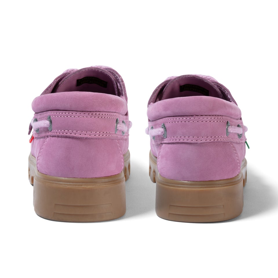Adult Unisex Lennon Boatshoe Leather Lilac