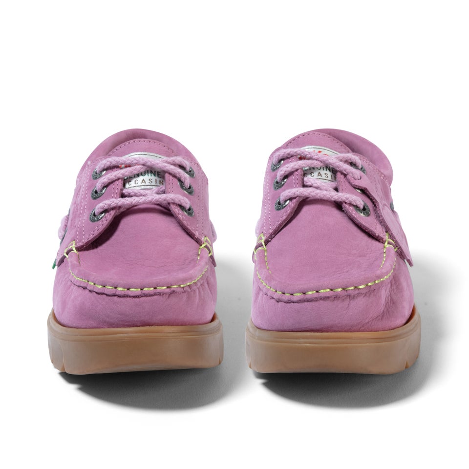 Adult Unisex Lennon Boatshoe Leather Lilac