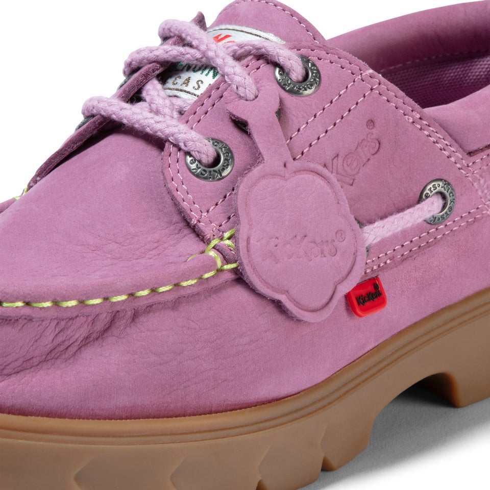 Adult Unisex Lennon Boatshoe Leather Lilac