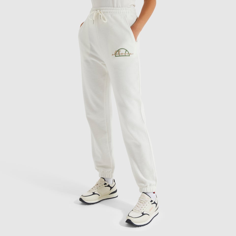 Jeva Jogginghose Cremeweiß für Damen