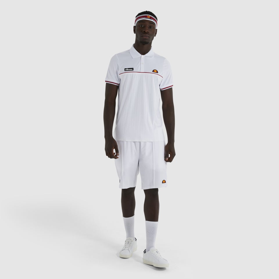 Men's Lin Polo Shirt White