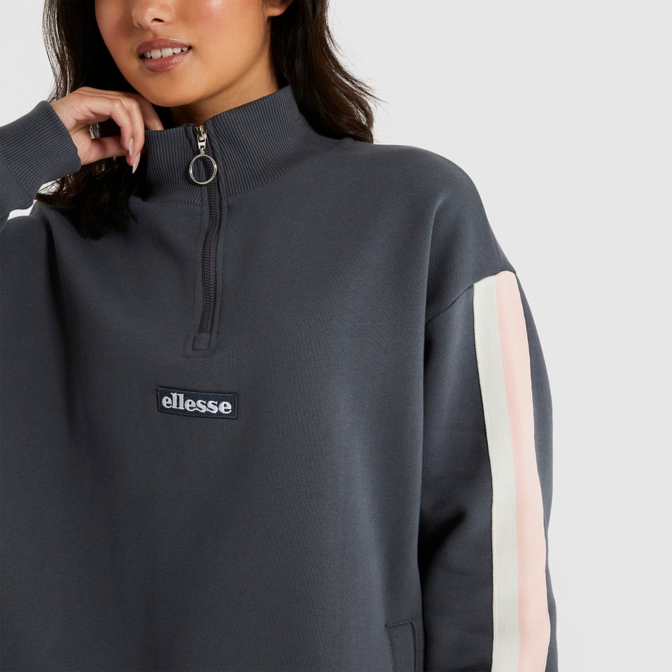 Filippa Halbreißverschluss Trainingsjacke Dunkelblau für Damen