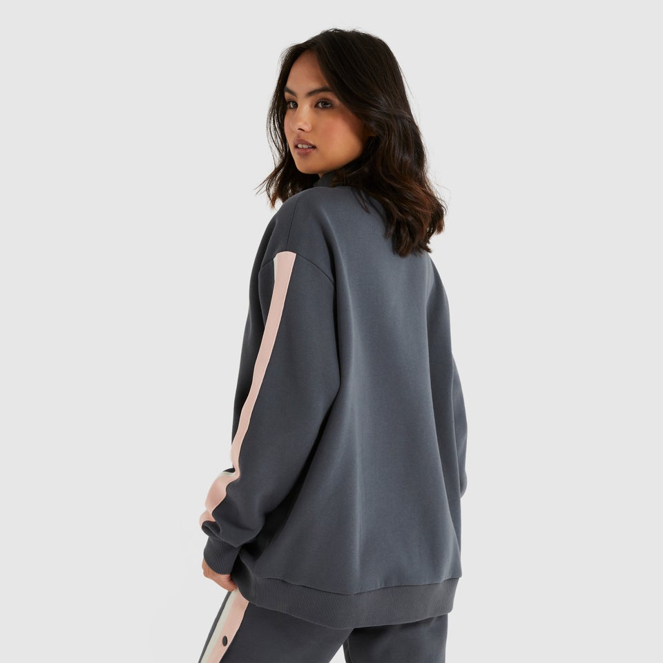 Filippa Halbreißverschluss Trainingsjacke Dunkelblau für Damen