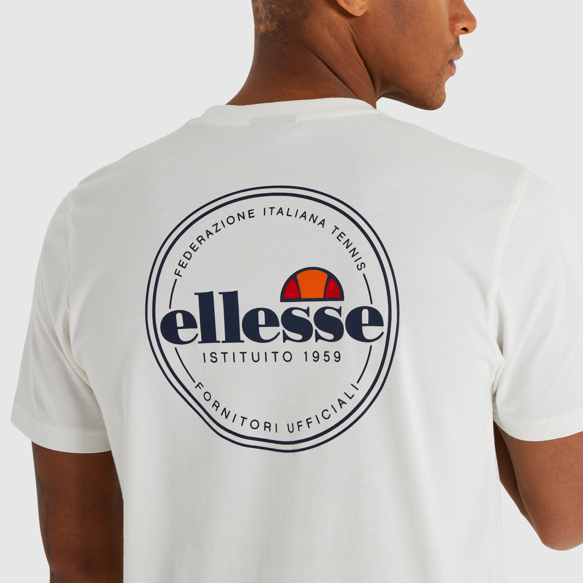 Men's Liammo T-Shirt Off White | ellesse UK