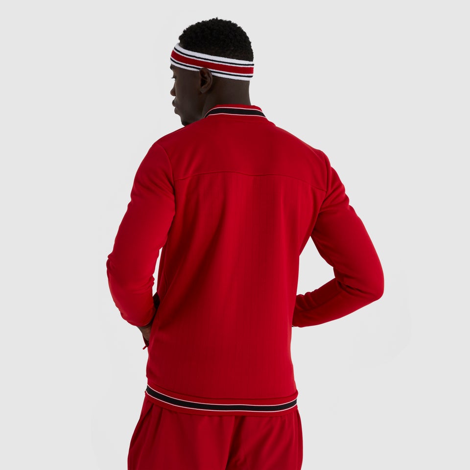 Men's Tommie Track Top Dark Red