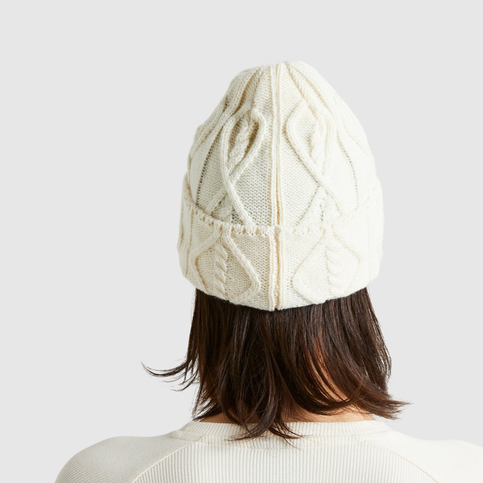 Daphne Beanie Off White