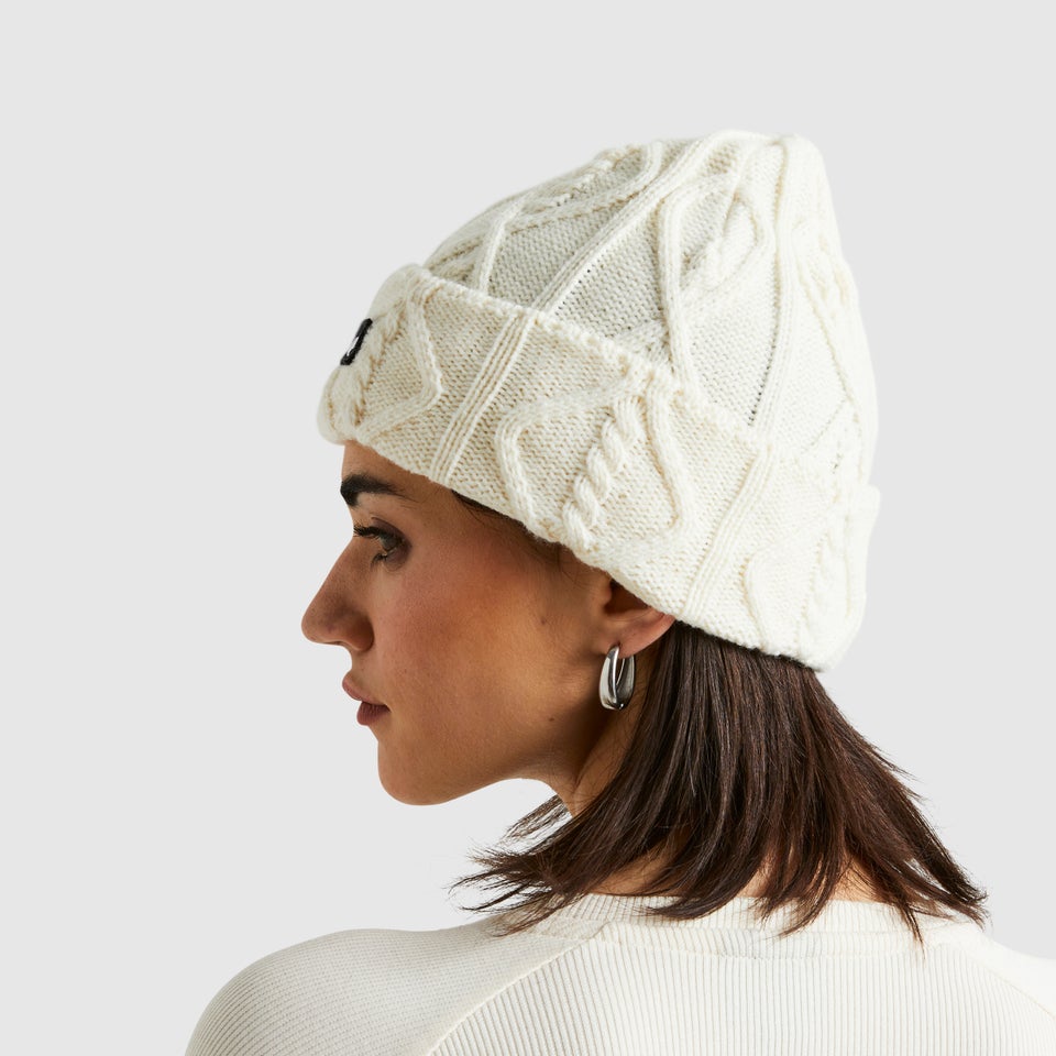 Daphne Beanie Off White