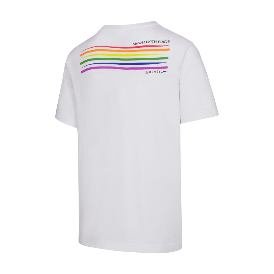Unisex Pride Short Sleeve Tee White