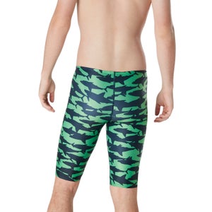 Boy's Printed Jammer Navy