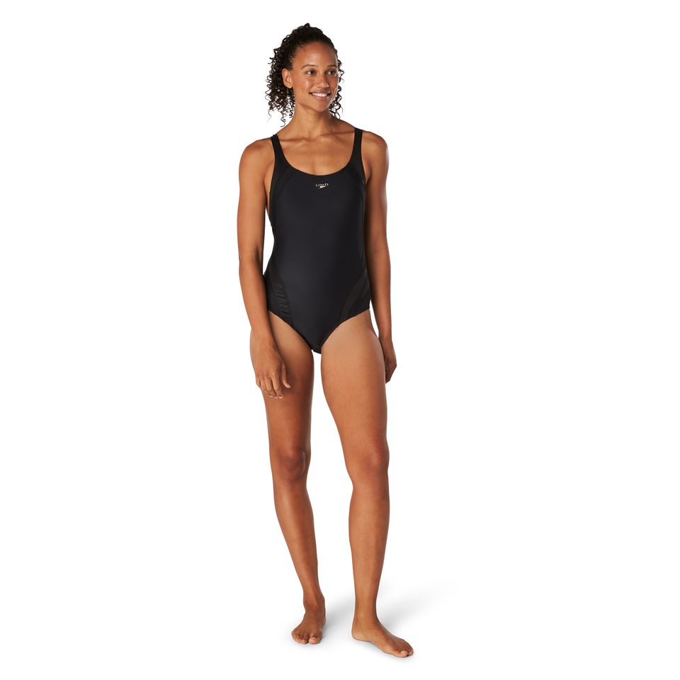 Women's Quantum Sheen One Piece Black