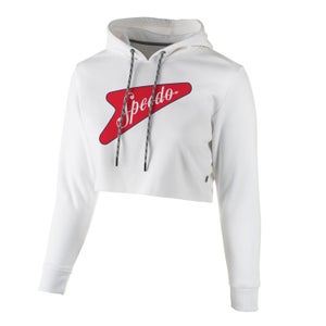 Women's Bondi Crop Hoodie White