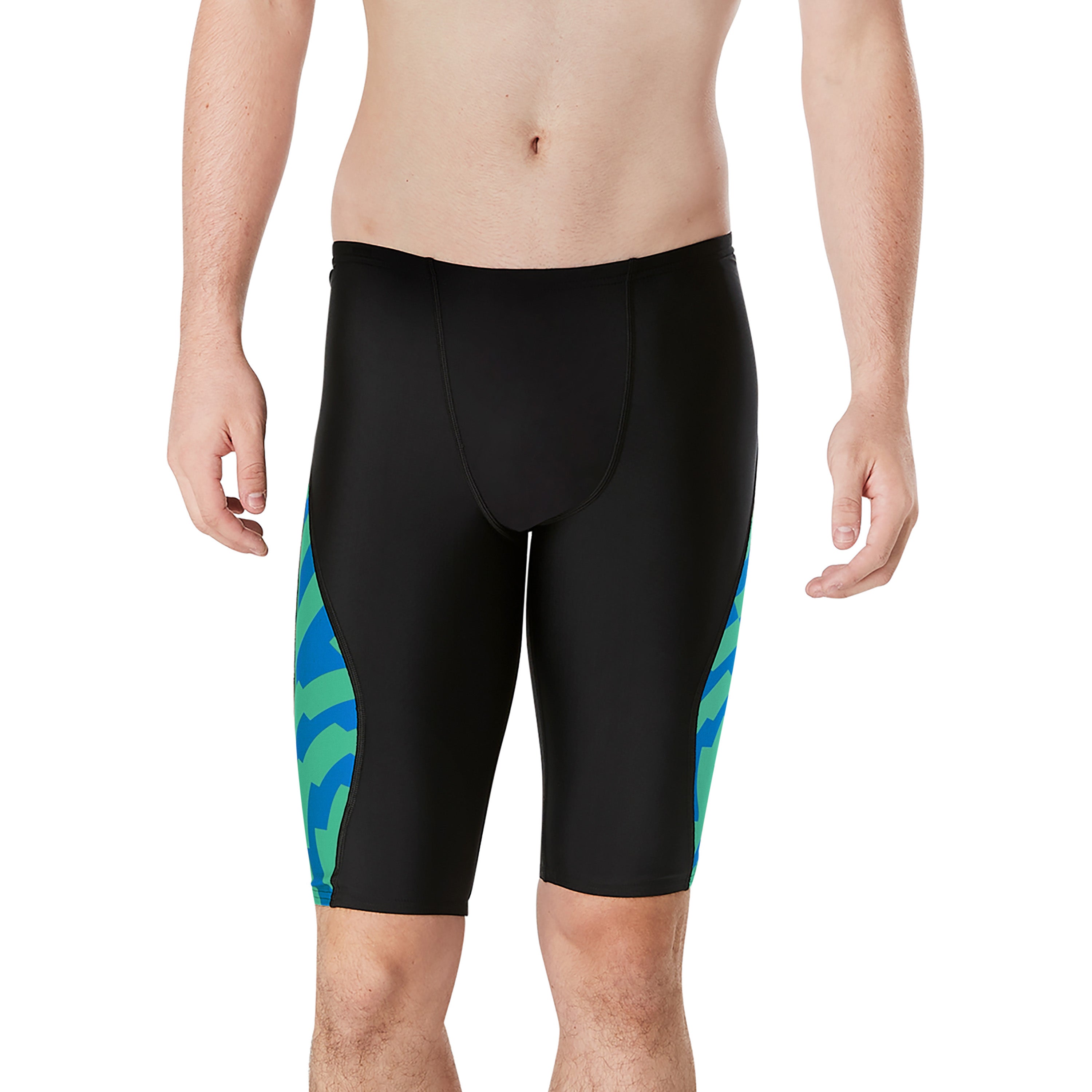 Men's Vortex Maze Jammer Black/Blue/Green | Speedo USA