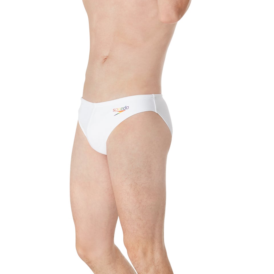 Men's Pride Graphic Solar Brief White