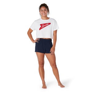 Women's Bondi Crop Tee White