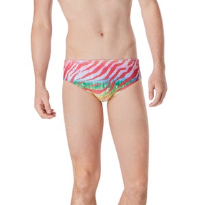 Men's Pride Printed One Brief Red