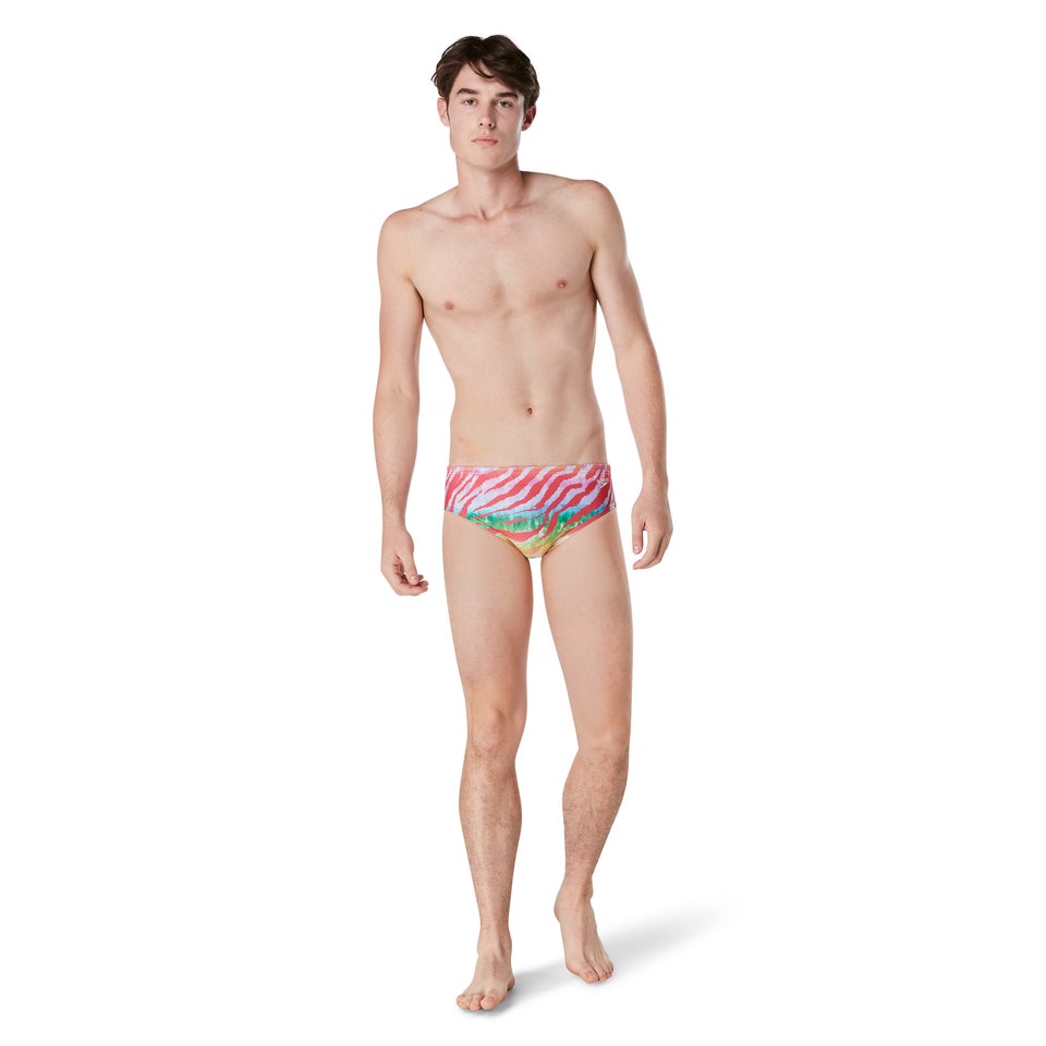 Men's Pride Printed One Brief Red