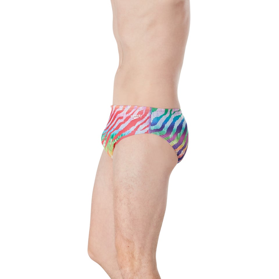 Men's Pride Printed One Brief Red