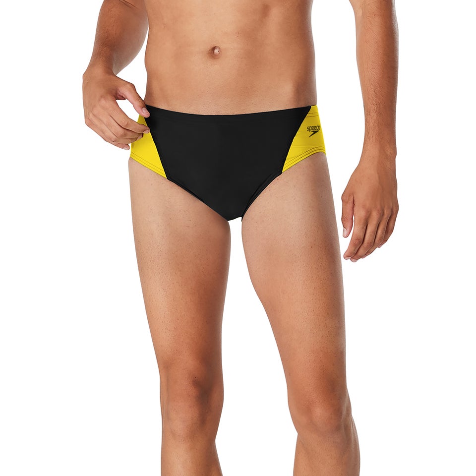 Boys Splice Brief Gold