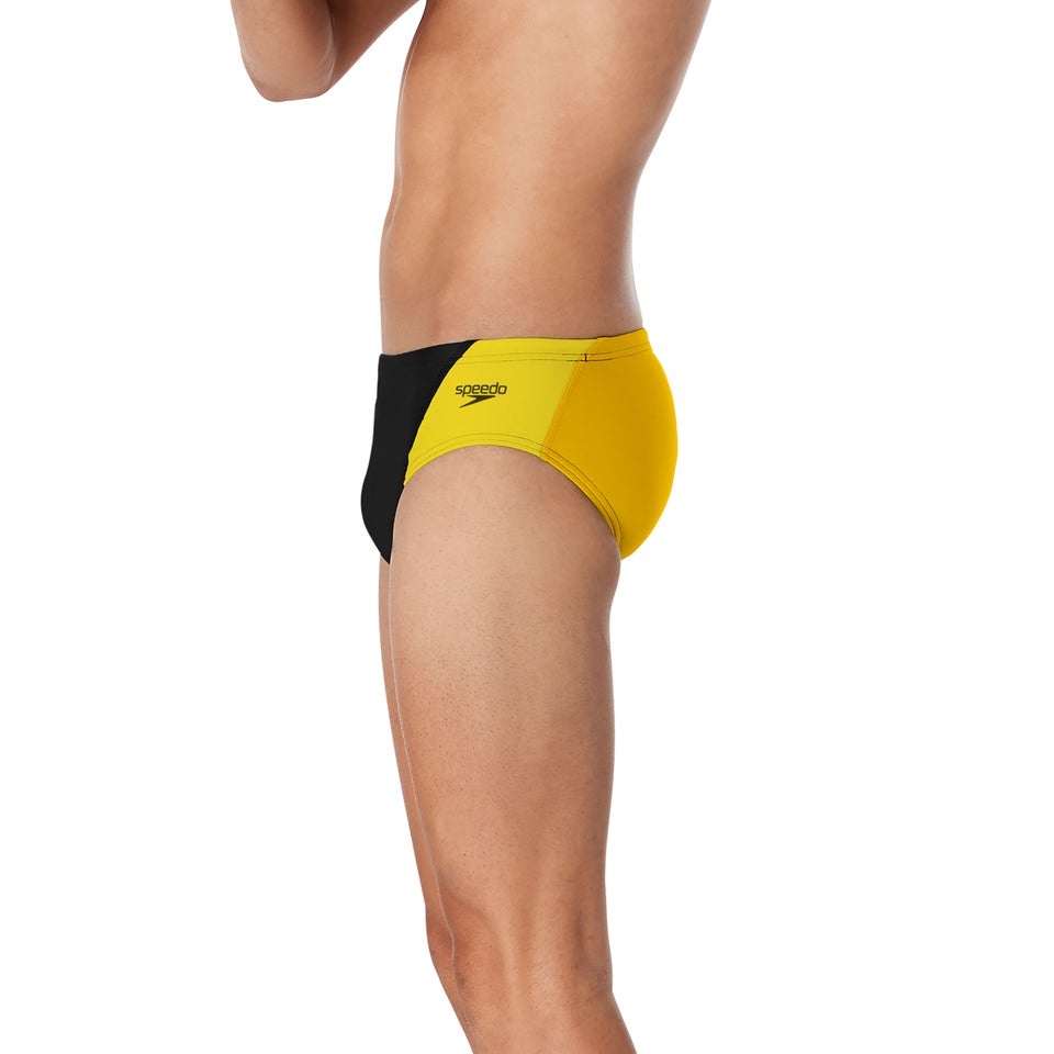 Boys Splice Brief Gold