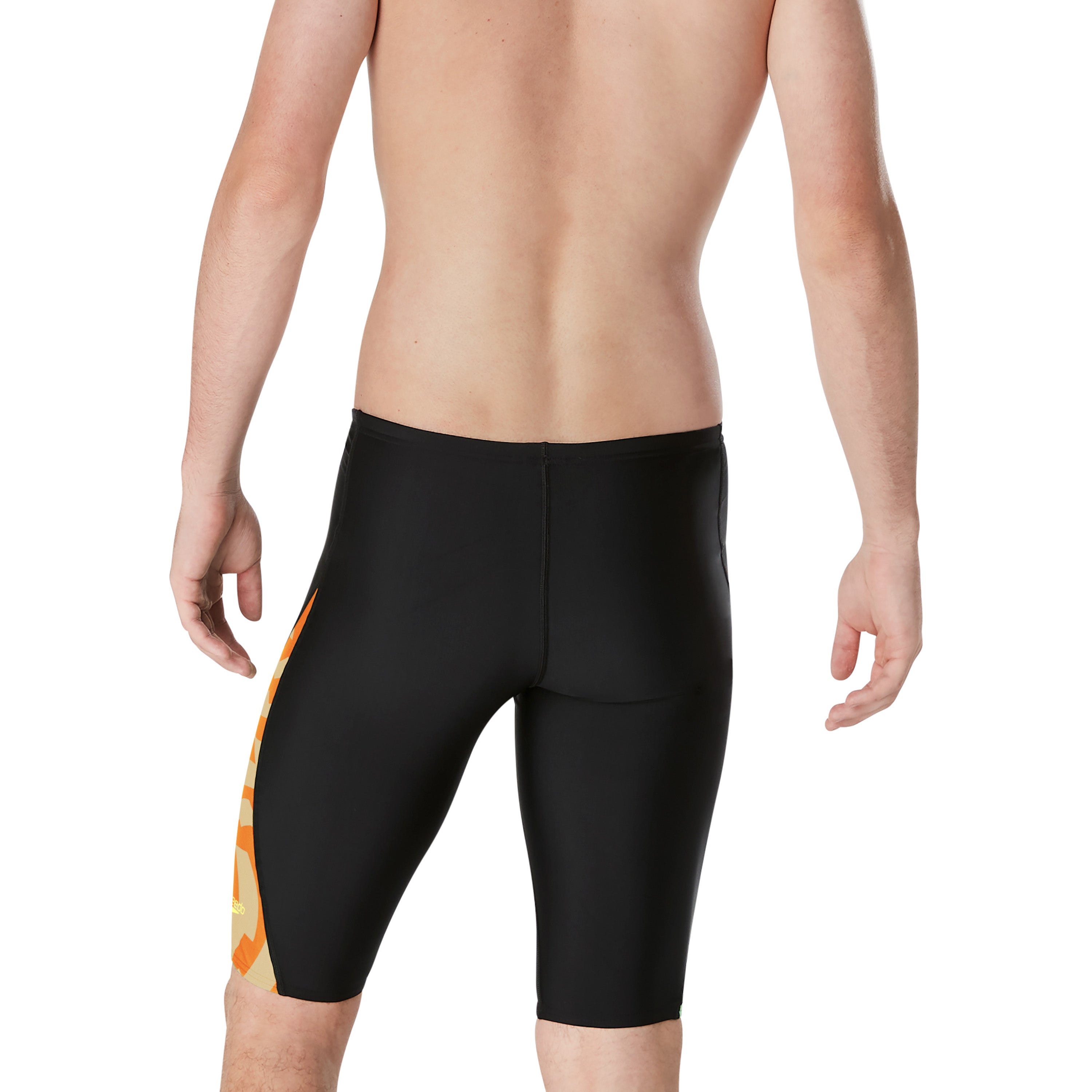 Men's Vortex Maze Jammer Black/Orange | Speedo USA