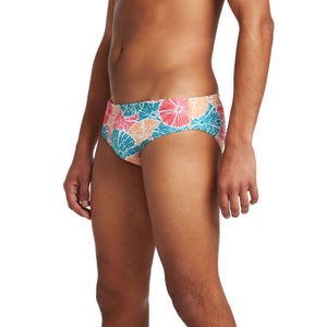 Men's Printed One Brief Pink