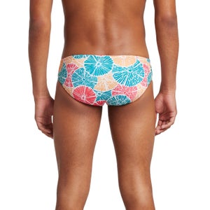 Men's Printed One Brief Pink