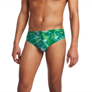 Men's Printed One Brief Green - 28