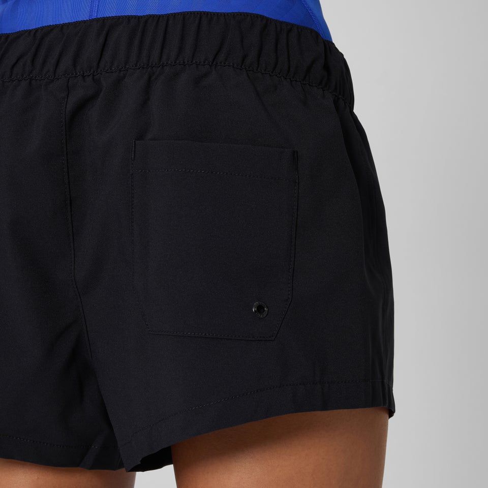 Short d’entraînement noir pour femmes