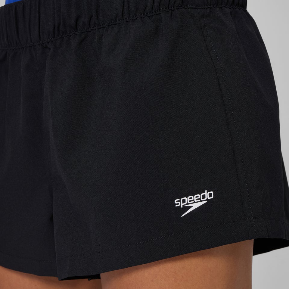 Short d’entraînement noir pour femmes